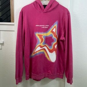ROMWE Fuchsia Hoodie